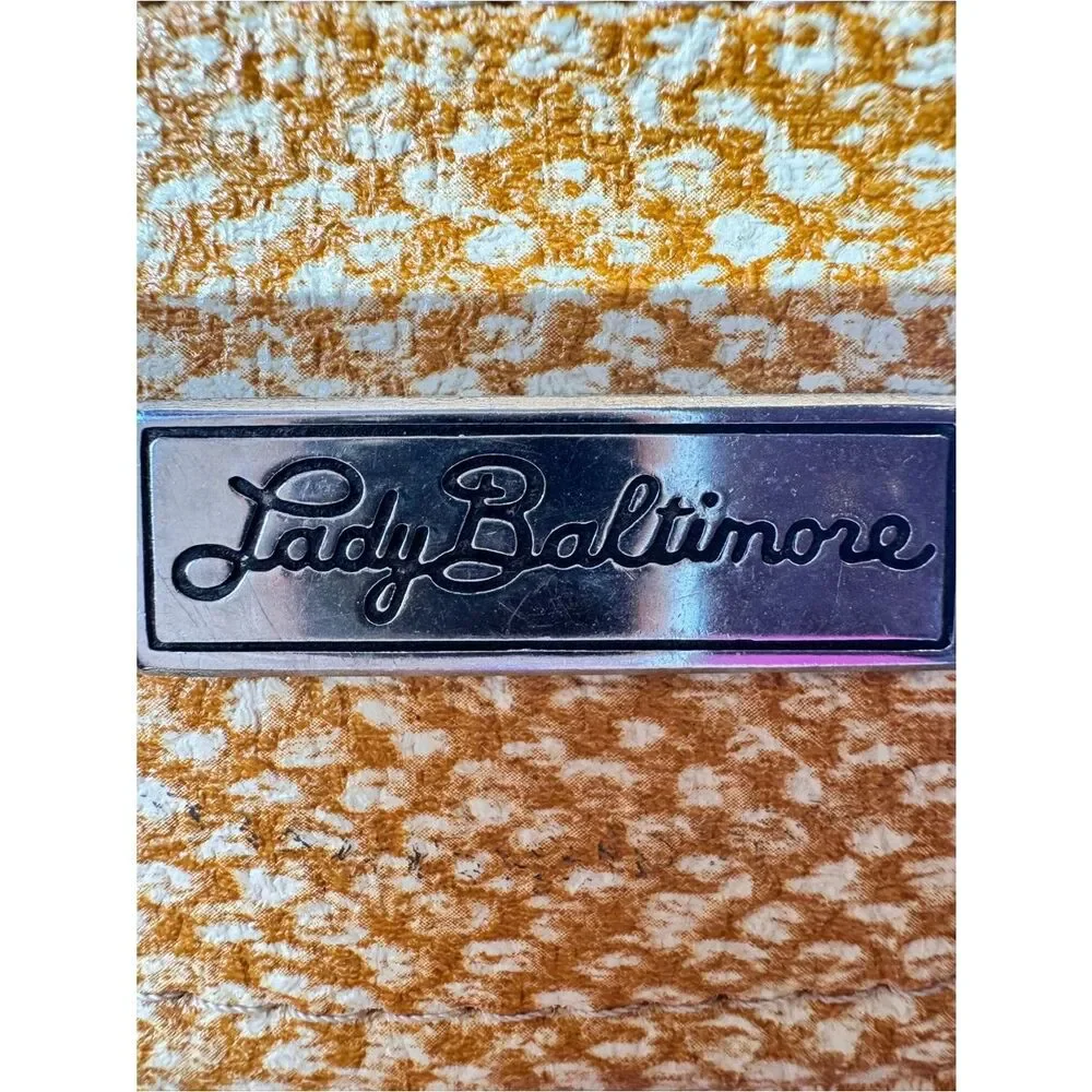 Lady Baltimore Yellow Women's Structured Tote Bag Vintage